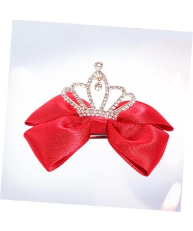 FRCOLOR Bow Hair Clip hair clips hair bow clips rhinestone tiara hair clip hair clip hair bow clips hair clips women hair clips Miss Korean version issue Bow Alligator Clips - Buy Online on GoSupps.com