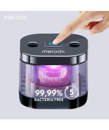 Ultrasound U-V Cleaner for Dentures & Jewelry - 45kHz Ultrasonic Device for Braces Tooth Rails Mouthguards and Toothbrush Heads - Buy Online on GoSupps.com