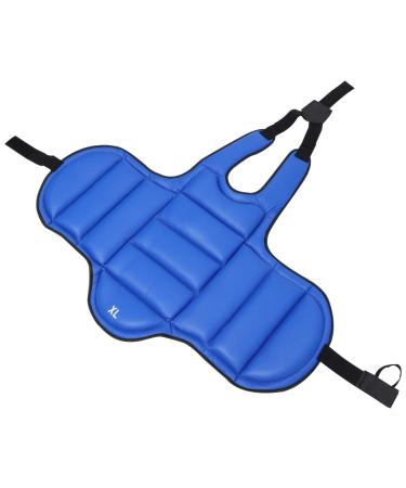 BESPORTBLE Chest Guard Boxing Body Protector Kickboxing Vest for Kickboxing Taekwondo Muay Thai Training L Assorted Color 45X25CM