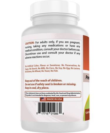 Best Naturals Zinc Sulfate 220 mg 120 Tablets - 3rd Party Lab Tested - Made in The USA - Gluten Free & Non-GMO - Buy Online on GoSupps.com