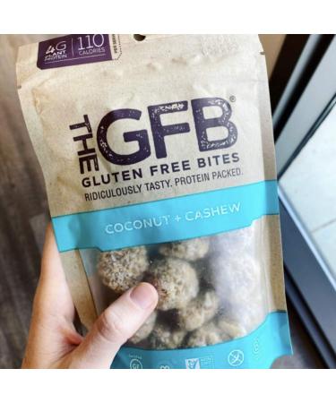 High Protein Gluten Free Bites - Coconut Cashew Crunch, 4oz | Non-GMO Snack - Buy Online on GoSupps.com