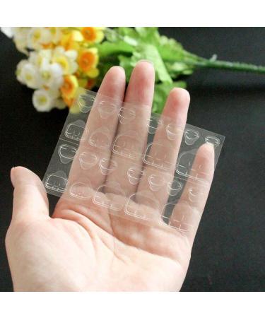 Nail Stickers for Toenails - Double-Sided Jelly Tape Adhesive Tabs for Easy Application - Transparent Fake Nail Tips - 10pcs - Buy Online on GoSupps.com