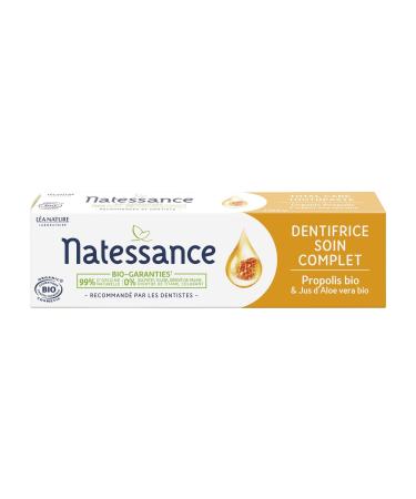 Natessance - Complete Toothpaste Oral Care Bio Cosmos Organic certified Tube 75 ml