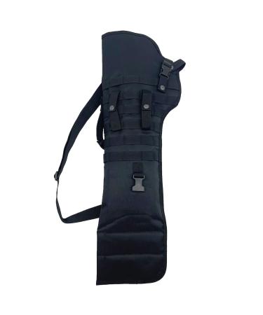Silfrae Tactical Shotgun Scabbard Tactical Rifle Scabbard Shotgun Bag Shoulder Bag Black