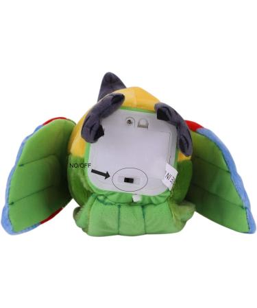 ITODA Electric Talking Parrot Plush Toy for Kids - Educational Electronic Pet Bird Doll with Record & Repeat - Cute & Interactive Birthday Gift (Green) - Buy Online on GoSupps.com