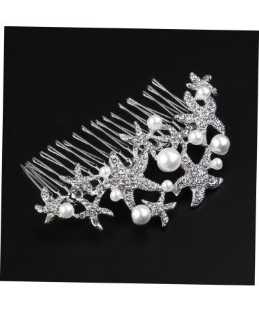 Housoutil Wedding Hair Accessories for Women Wedding Hair Clips for Brides Hair Claw Clips for Women Hair Clips for Women Bridal Pearl Women Hair Accessories Women's Hair Comb Fashion - Buy Online on GoSupps.com