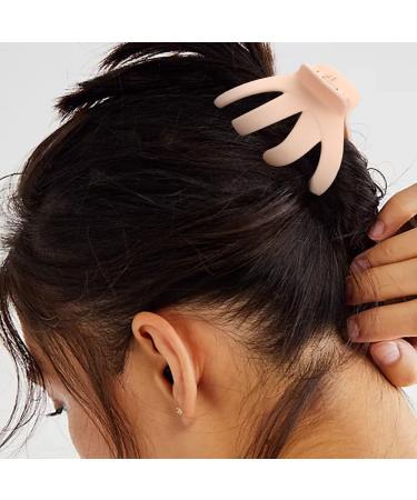 ATODEN 5 Pcs Matte Octopus Hair Clips | Large Strong Grip Claw Clips for Women | Non-slip Jaw Clips for Thick & Medium Hair | Hair Styling Accessories - Buy Online on GoSupps.com