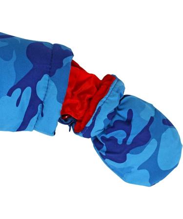 Baby Boys Winter Hooded Romper Snowsuit with Gloves Booties | Cotton Jumpsuit Outfits 6-9 Months - Buy Online on GoSupps.com