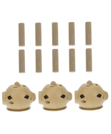 FOMIYES 1 Set Moxibusion Magnetic holder Body massage device Magnetic tools of Universal Moxa Abrener Moxa Massager Moxa tool AI ZHU Nursing device PBT-composite 5.5x5.5cm Sorted Color Sorted Color