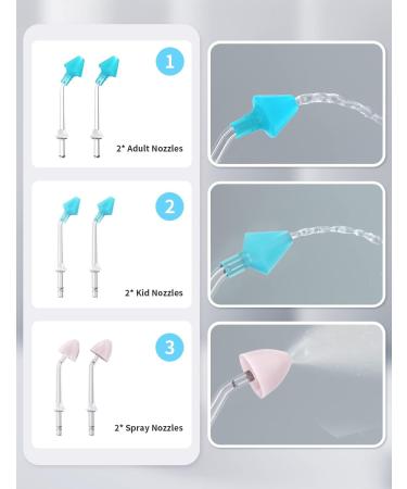 Cordless Nasal Irrigation System for Sinus Relief - Electric Neti Pot with 6 Tips and 40 Salt Packs - Adult & Kid Sinus Rinse Kit - Buy Online on GoSupps.com