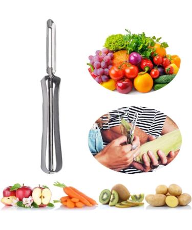 XJKLBYQ Stainless Steel Shoe Knife - Versatile Melon & Fruit Razor | Kitchen Peeler & Shaver | International Shipping - Buy Online on GoSupps.com