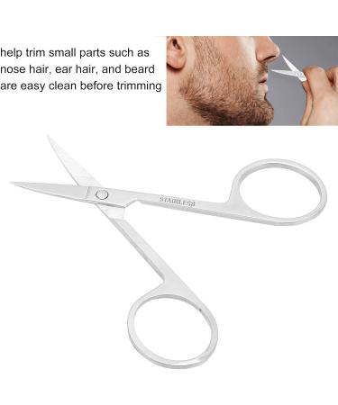 Multipurpose Hair Cutting and Grooming Scissors Set for Men - Beard, Mustache, Ear, Nose, Eyebrow, Eyelash Trimming and Hair Removal Clippers - Buy Online on GoSupps.com