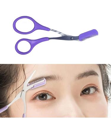 3PCS Eyebrow Trimmer Set with Comb, Cosmetic Hair Scissors & Razor Kit - Buy Online on GoSupps.com