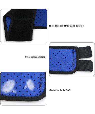 Ontyzz Adjustable Ankle Bandage for Children - Elastic Support for Football Basketball Cycling Running & Dancing - 1 Pair Black - Buy Online on GoSupps.com