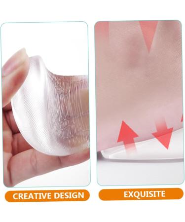 2 Pairs Invisible Heightening Gel Insoles - Silicone Shoe Inserts for Men & Women | Boost Comfort & Height - Buy Online on GoSupps.com