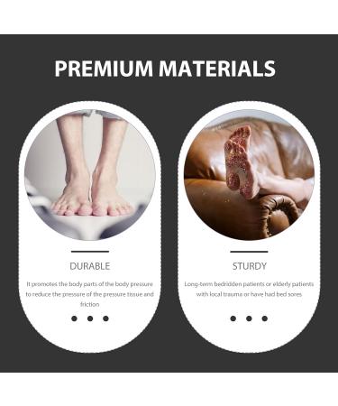 DOITOOL Foot Elevation Pillow - Ankle Heel Elevator Wedge for Bed Sore Relief and Surgery Recovery - Buy Online on GoSupps.com