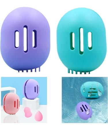 Silicone Makeup Sponge Storage Bag Protects Your Tools Suitable For Makeup - Buy Online on GoSupps.com