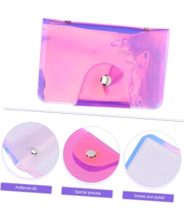 Ipetboom Nail Art Card Holder Nail Art Plates Organizer Nail Art Stamp Organizer Nail Stamping Bag Nail Art Stamp Bag Stamping Plates Storage Bag Nail Art Pouch As Printing Plate Rectangle 19x14.5cm Pink - Buy Online on GoSupps.com