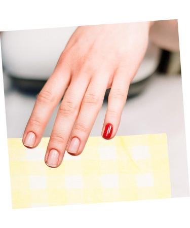 Beavorty 4 Rolls Beauty Salon U-shaped Pillow Nail Gel Polish Nail Polish Remover Pads Lash Tools Nail Accessories Manicure Wipe Cloth Nail Polish Cleaning Tool Wipes for Nail Pure Cotton - Buy Online on GoSupps.com