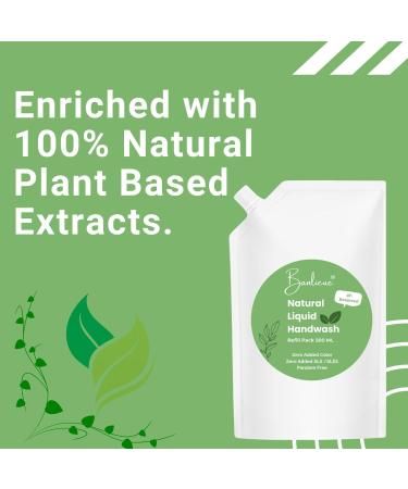 Ban-lieue Organic Natural Liquid Handwash - Herbal Non-Toxic Chemical-Free Paraben-Free Moisturizing for Sensitive Skin - 500 ML - Buy Online on GoSupps.com