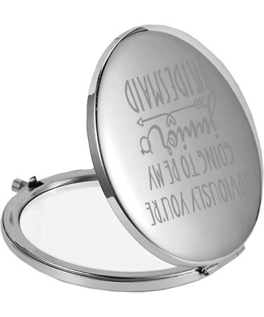 FEELMEM Junior Bridesmaid Compact Mirror - Maid of Honor Proposal Gift - Buy Online on GoSupps.com