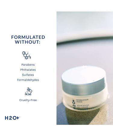 H2O+ Hydration Oasis Nourishing Gel Cream - 1.7 Fl Oz | Hyaluronic Acid Infused for Radiant Skin - Buy Online on GoSupps.com