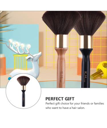 Buy Lurrose Hairdressing Brush & Vegan Shaving Accessories - Soft Nylon Beard & Hairbrush - Perfect Gift for Men - Buy Online on GoSupps.com