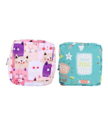 Gleavi 2-hour storage bag for women's bandage storage women taping women handbag women handbag bags for menstrual inserts storage pockets make-up bags