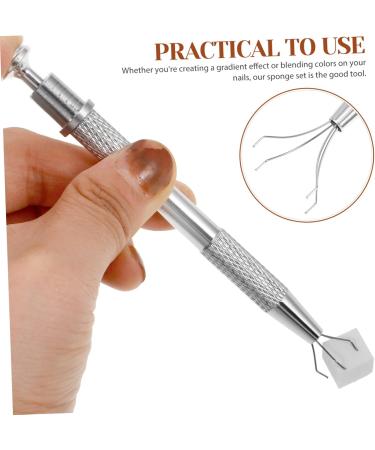 HAPINARY 1 Set Nail Art Scratch Pen Set Nail Art Tools Manicure Tools Nail Art Pick up Tool Manicure Nail Art Tool Sponge - Buy Online on GoSupps.com