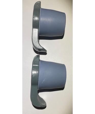 Dr.safe Walker Ski Glides. Replacement walker Tip with ski glides. Heavy duty glide ski for all Walkers that the outside diameter of the leg tube is 1 1/16 inch. - Buy Online on GoSupps.com