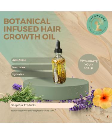 Botanicals Hair Growth Oil - Nourishing & Invigorating Formula for Healthy Hair Growth | Shop Internationally - Buy Online on GoSupps.com