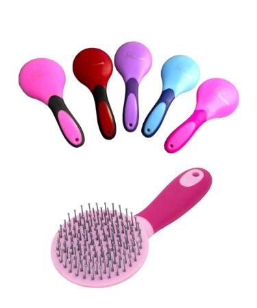 Softtouch mane brush for horses Tail and mane brush Tail brush Mane brush for horses (red)