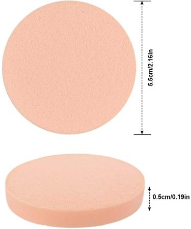 Dokpav 12 Pack Complexion Makeup Sponge Face Paint Sponge Set Round Sponge Puff for Liquid Foundation Creams and Powders - Buy Online on GoSupps.com