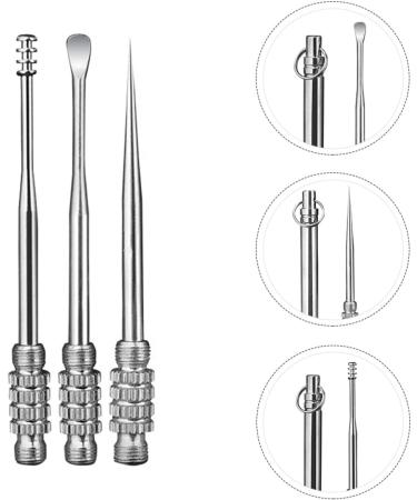 DOITOOL 9-Piece Camping Teeth Cleaning Kit - Stainless Steel Earwax Removal Tools with Portable Titanium Pickers - Outdoor Toothpick Set for Camping and Picnics - Buy Online on GoSupps.com