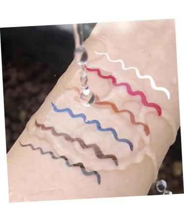 LALADEFIEE 6pcs 4 in One Makeup Pen Eyeliner Pen for Women Liquid Eyeliner Pen Eyeliner Pencil Red Eyeliner Abs - Buy Online on GoSupps.com