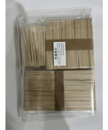 200 Pcs Wooden Wax Spatula for Hair Removal - Small Waxing Sticks 3 Styles Available - Buy Online on GoSupps.com