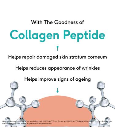 Buy HealthKart Collagen Face Cleanser with Aloe Vera Extract - Reduces Fine Lines & Wrinkles | 100ml | All Skin Types - International Shipping Available - Buy Online on GoSupps.com