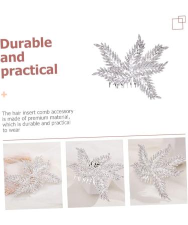 SKISUNO Bridal Comb Hair Decorations Hair Barrettes for Bridesmaid Hair Accessories Wedding Tiara Hair Accessories for Bride Wedding Bride Hair Comb Wedding Hair Comb Alloy Miss Wig - Buy Online on GoSupps.com