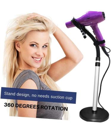 360 Hair Dryer Stand - Rotating Holder & Storage Rack for Easy Hair Styling | Barber Supplies - Buy Online on GoSupps.com