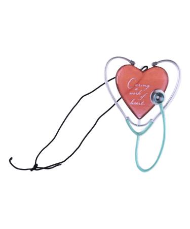 Heart Stethoscope Caring Christmas Tree Ornament Heart Stethoscope Ornament Appreciation Doctor Nurse Caregiver