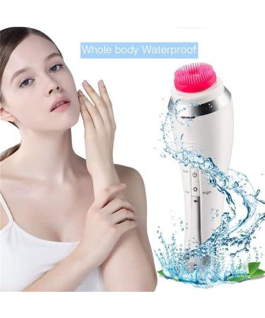 Corsehild Facial Cleansing Brush - Electric Facial Brush for Deep Cleansing Exfoliating Removing Blackhead and Massaging Waterproof Rechargeable - Buy Online on GoSupps.com