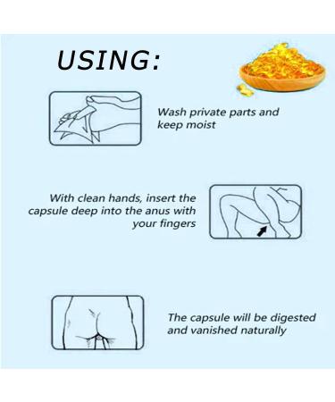 Heca Natural Herbal Hemorrhoid Suppository Capsules for Men and Women - Fast Hemorrhoid Relief Treatment - Buy Online on GoSupps.com