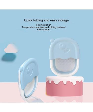 Jeanoko 1pcs Bassin de Bain Pied Pliable pour Les Pieds de Trempage Baignoire de Trempage Pliable avec des Points D'acup Concerts et Poign es de Massage Spa Pied Portable Bleu - Buy Online on GoSupps.com
