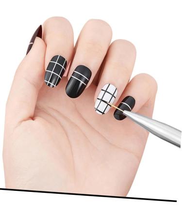 PLAFOPE 1 Set Nail Art Drawing Pen Thin Nail Art Brush Nail Painting Nail Art Pen Salon Nail Art Tools Nail Salon Manicure Drawing Tool Nail Art Supplies Manicure Liner Manicure Painting - Buy Online on GoSupps.com