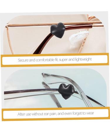 Gadpiparty 40-Piece Slipproof Glasses Holder Set - Black Ear Cuff & Anti-Slip Handles for Secure Glasses Storage - Buy Online on GoSupps.com