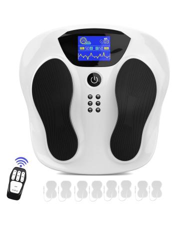 The new Creliver Medic Pro circulatory stimulator for feet and legs acts against fatigue and pain in legs and feet improves blood circulation and reduces cramp white