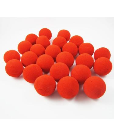 BSLVWG Red Circus Foam Clown Magic Nose for Halloween Costume Christmas Festival Wedding Party Dress Size of 5 cm/1.75 Inch (100 PCS) - Buy Online on GoSupps.com