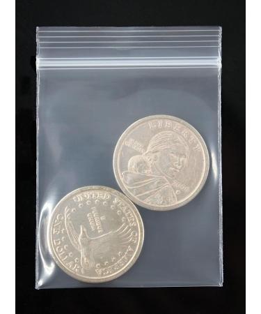 Clear Thick 8mil Mini Plastic Bags - 150PCS Jewelry Pill Pouch Food Storage Earring Packaging Grocery Bags - Buy Online on GoSupps.com