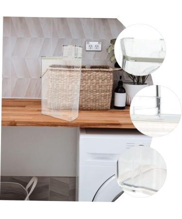 Healeved 2pcs Laundry Storage Box Tide Container Laundry Container Laundry Softener Fabric Softener Dispenser Laundry Room Storage The Pet Liquid Laundry Rack - Buy Online on GoSupps.com