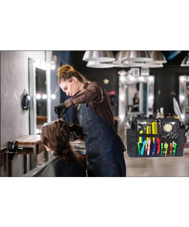 Buy Polyester Hairdressing Bag | Large Capacity Barber Tool Bag with Shoulder Strap & Heat Insulation | Ideal for Hair Stylists & Makeup Storage - Buy Online on GoSupps.com